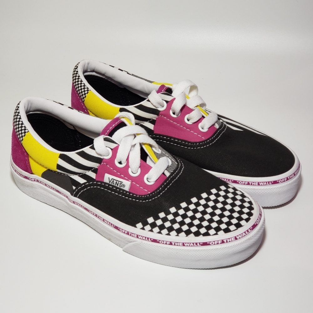 VANS ERA‎ Juxtapoze Shoes Black Multi SKATE